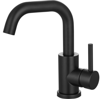 Nurion Robinet de lavabo avec bec pivotant à 180 degrés