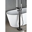 Mélangeur bain sur pied - avec douchette -chrome