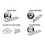 QH Booster radiator ventilator duo set