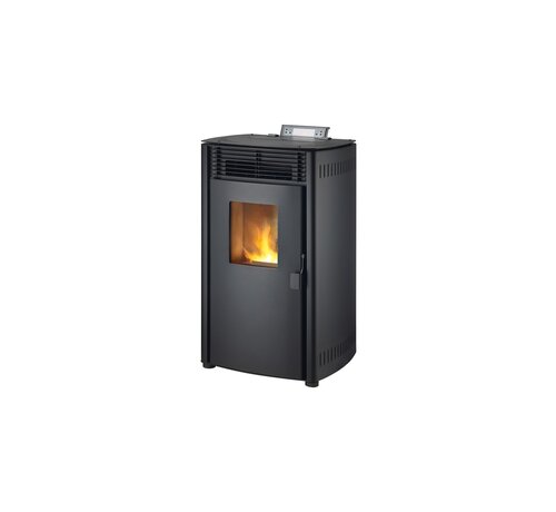 Quality Heating Pelletkachel - 8.8KW - voor 60-80 m2 - 5 niveaus - timer - CR05 Black