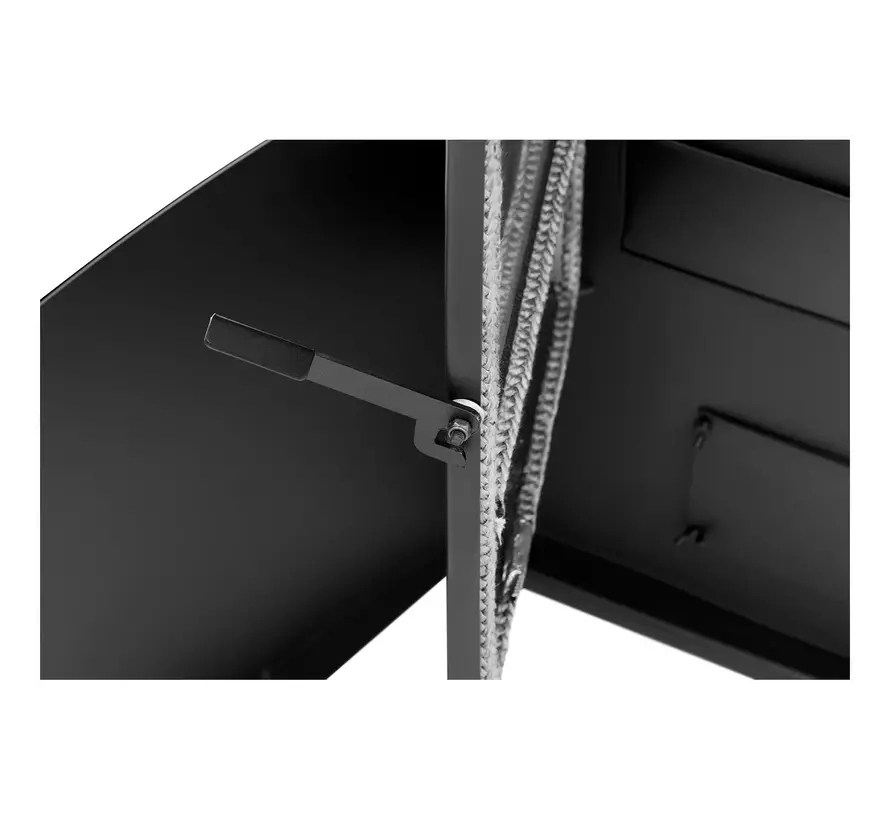 Pelletkachel - 8.8KW - voor 60-80 m2 - 5 niveaus - timer - CR05 Black
