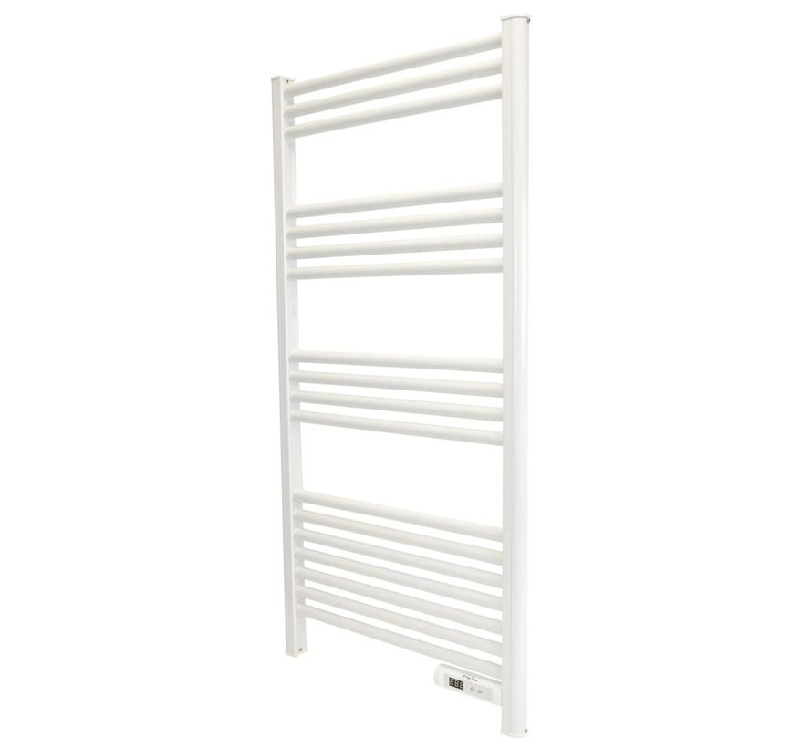 Radiateur sèche-serviettes électrique intelligent avec thermostat blanc QH-09G