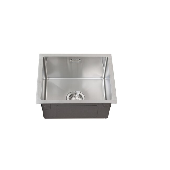 Nurion Evier inox 45 x 40 - Evier de cuisine - Eviers de cuisine - Evier de cuisine - sans trou de robinetterie