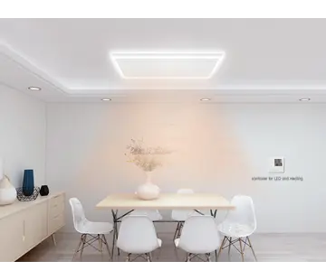 Quality Heating Panneau infrarouge télécommandé QH blanc avec éclairage LED 840Watt