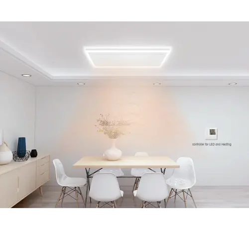 Quality Heating Panneau infrarouge télécommandé QH blanc avec éclairage LED 840Watt