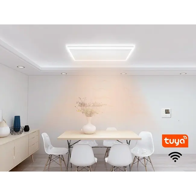 Série QH-HL Panneau infrarouge Wifi avec éclairage LED 70 x 110 cm 680Watt