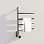 Radiateur sèche-serviettes électrique aspect métal avec thermostat