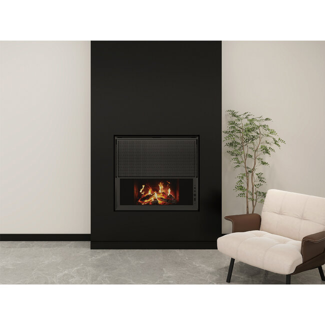 Cheminée à panneaux infrarouges LCD 1700Watt Deluxe