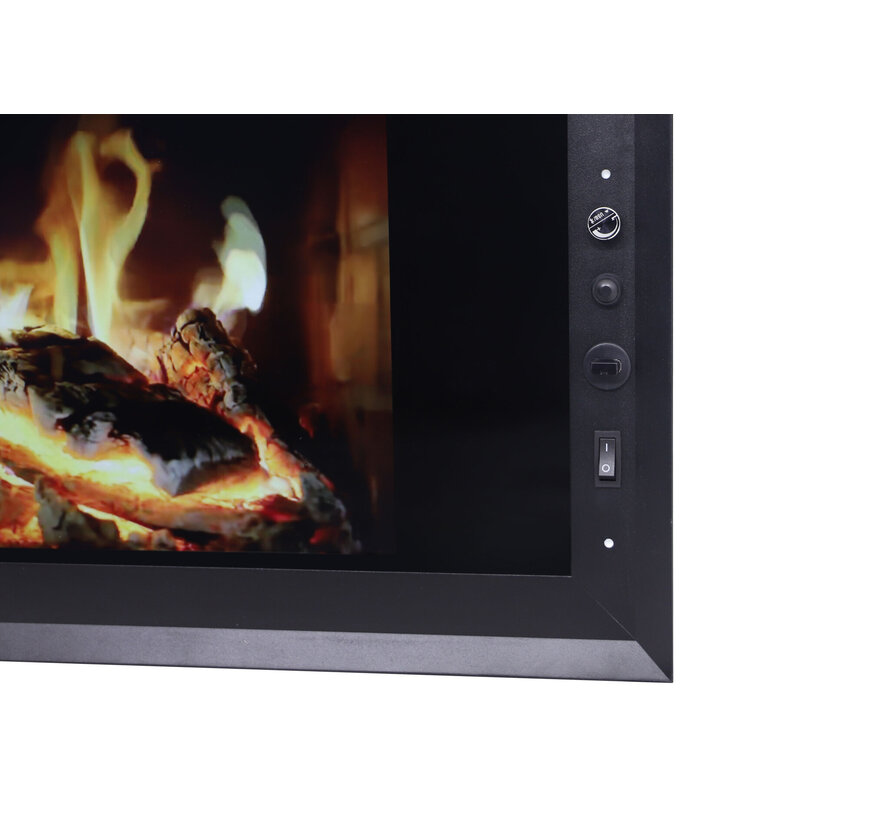 Infrarood paneel haard LCD 1700Watt Deluxe