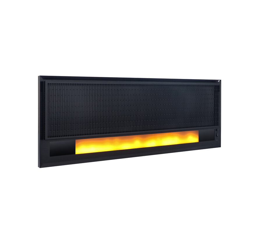 Cheminée à panneaux infrarouges LED 1700Watt Basic