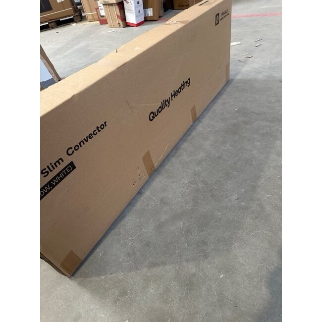 2ème chance | Quality Heating - Eco Slim Wifi blanc - DESTOCKAGE ! Eco Slim - 142 x 5 x 40 cm - 3000Watt