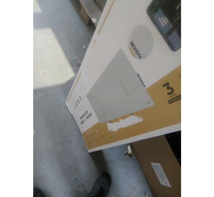 2ème chance | AENO GH4S panneau chauffant infrarouge intelligent WIFI - 700 watts - Blanc