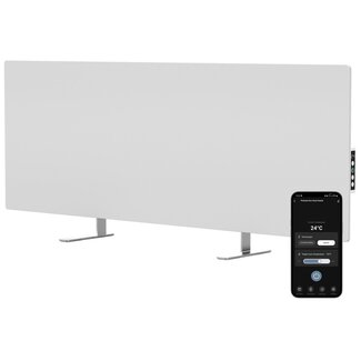 2ème chance | AENO GH4S panneau chauffant infrarouge intelligent WIFI - 700 watts - Blanc