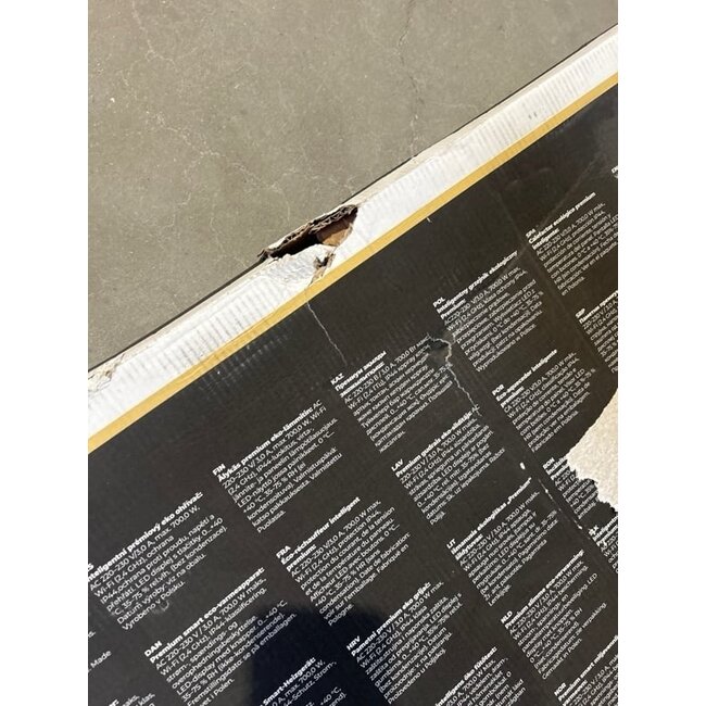 2ekans | AENO GH4S slimme infrarood verwarmingspaneel WIFI - 700 Watt - Black