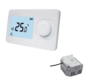 QH Basic easy thermostat non programmable avec mini récepteur encastré