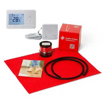 Quality Heating 120Watt m2 QH Grid incluant le thermostat Wifi V3 avec récepteur