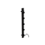Radiateur sèche-serviettes électrique or avec thermostat L-SR0004-T