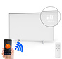 2ekans | QH-SP Wifi remote control verplaatsbaar infraroodpaneel 360, 450 en 720Watt - 450Watt 50 x 90 cm