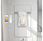 2ème chance | QH-GD Panneau infrarouge en verre White Series 60 x 120 cm - 700Watt