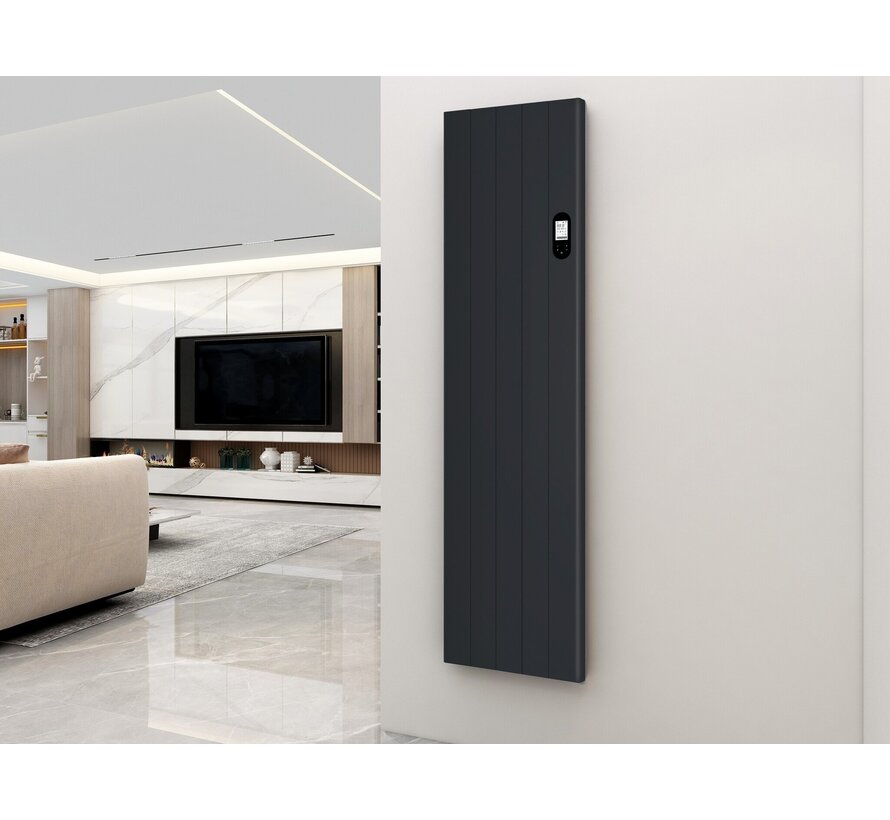 Quality Heating verticale kachel smart black