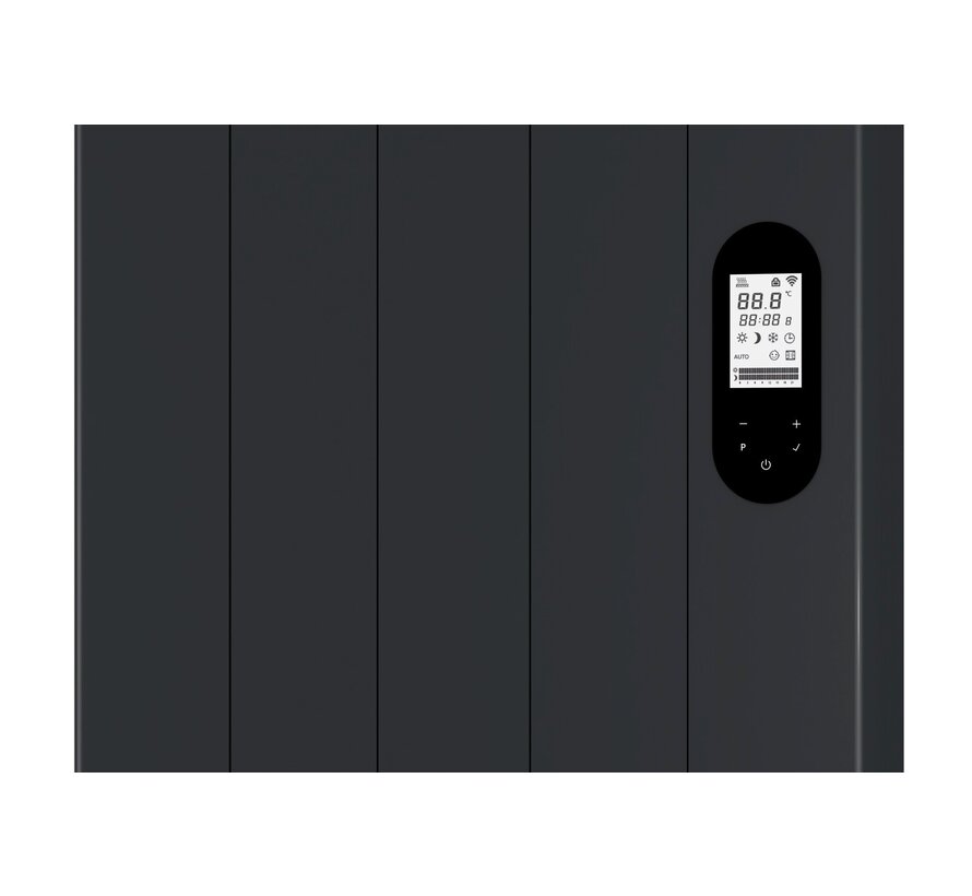 Quality Heating chauffage vertical smart noir