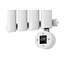 Elektrische radiator verticaal wit Calysta 1000Watt