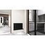 Elektrische radiator horizontaal zwart 800Watt Calysta