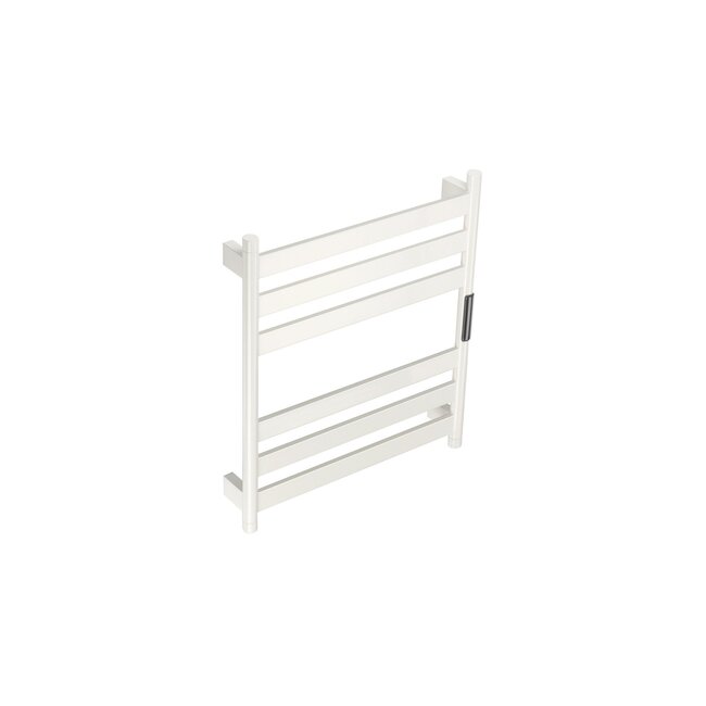 Radiateur sèche-serviettes électrique noir avec thermostat A-CS06G-W