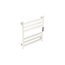Elektrische handdoek radiator white met thermostaat A-CS06G-W