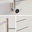 Elektrische handdoek radiator chrome met thermostaat