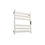 Radiateur sèche-serviettes électrique noir avec thermostat A-CS06G-W