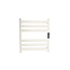 Radiateur sèche-serviettes électrique noir avec thermostat A-CS06G-W