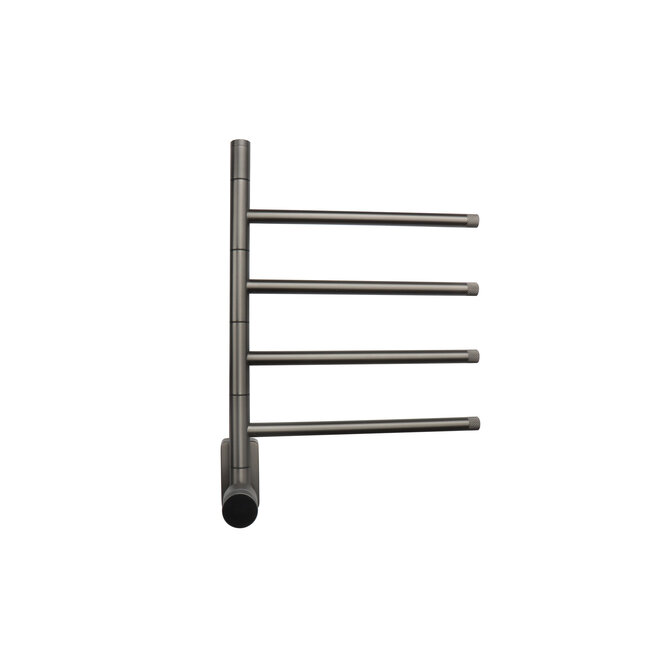 Radiateur sèche-serviettes électrique aspect métal avec thermostat