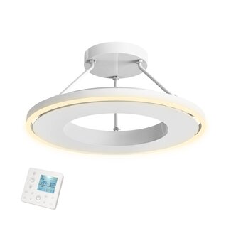 Quality Heating QH-GlowRing Serie Wifi infraroodpaneel met led verlichting 60 cm 1000watt
