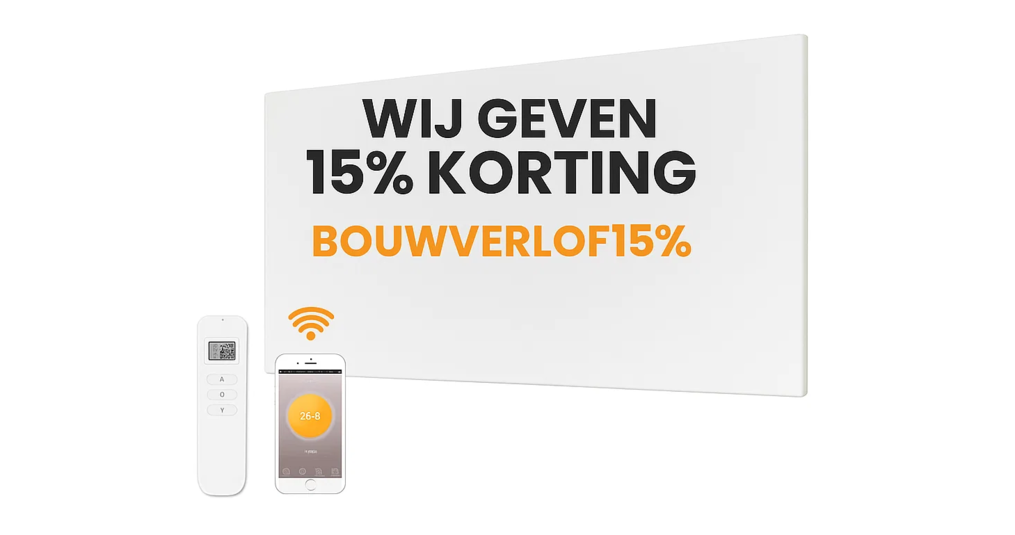 Chauffage durable ? Profitez d'une réduction de 15 % pendant notre promotion des vacances de la construction !