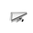 Caniveau de douche d'angle 20 x 28 x 8 cm en acier inoxydable