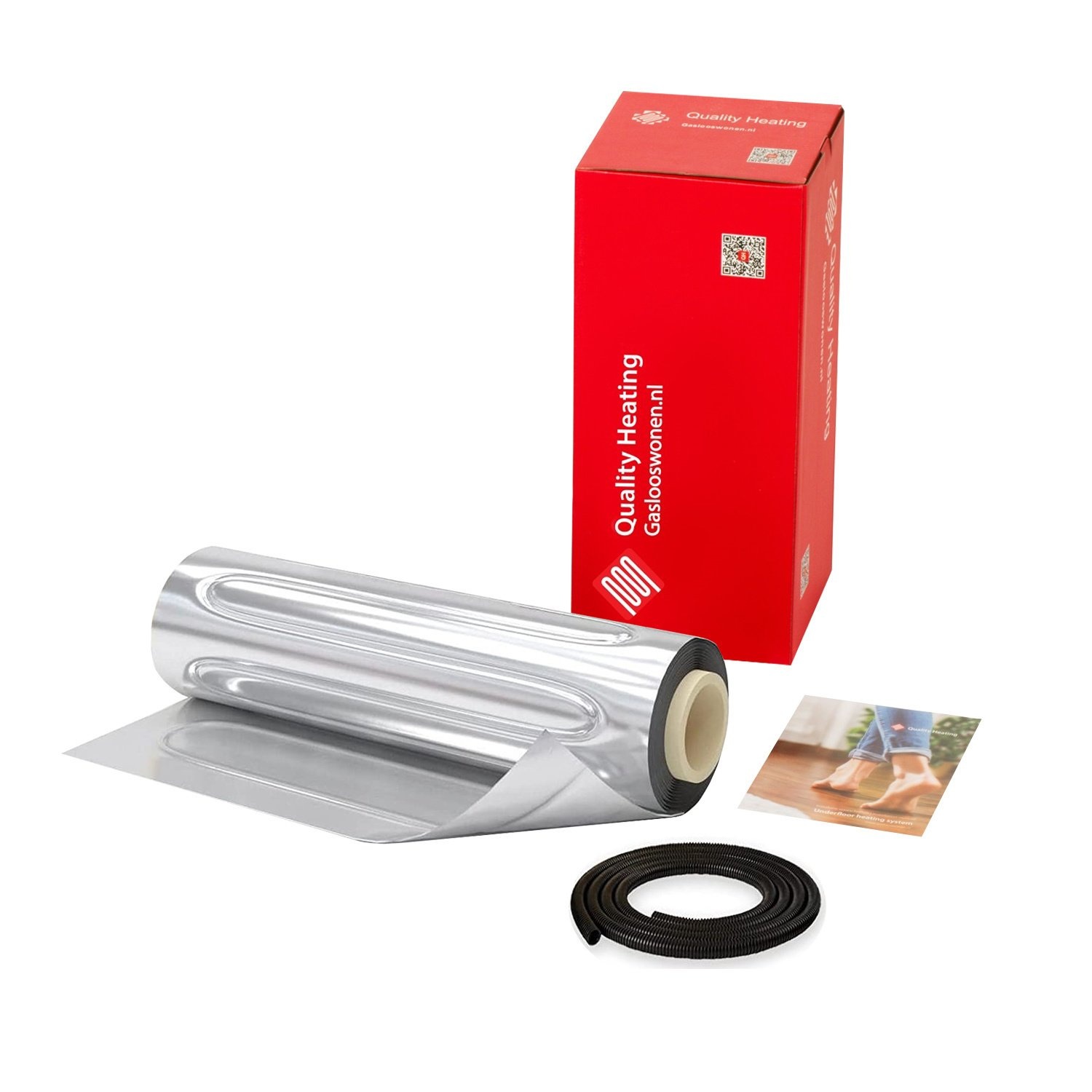 Aluminium vloerverwarmingfolie van Quality Heating