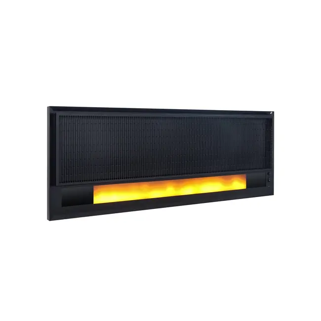 Panneau infrarouge Flamara cheminée LED 2100Watt