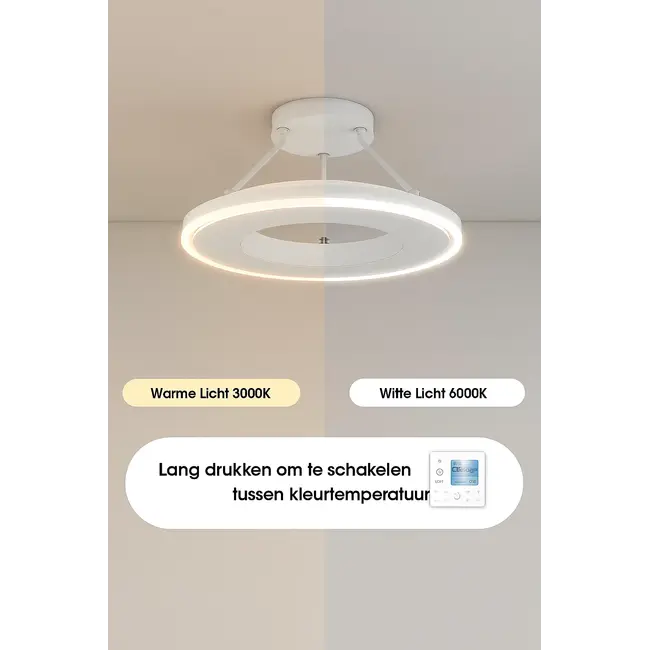 QH-GlowRing Série panneau infrarouge avec éclairage LED 60 cm 1000 watts