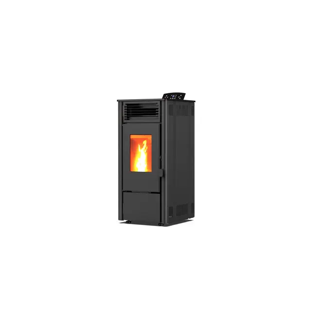 Poêle à granulés - 7.7 kW 70-80 m² - 5 niveaux - minuterie - CR12