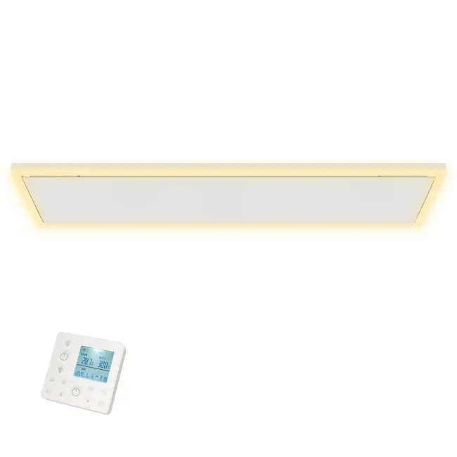 Panneau infrarouge QH-InfraGlow avec éclairage LED 135x39 cm 1700 watts