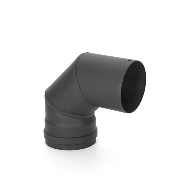 Ensemble de tuyaux pour poêle à granulés - Ø 100 mm - acier au carbone - Modèle non électrique