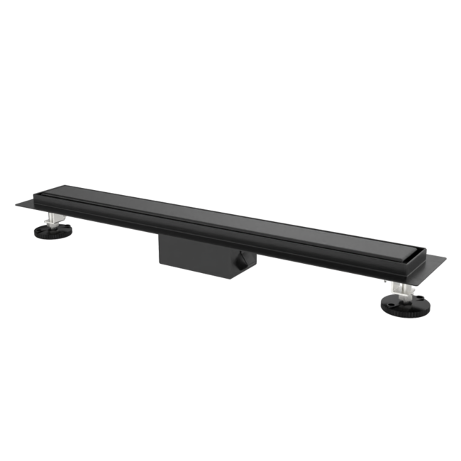 Astrisdrain caniveau de douche complet avec bride et grille fermée