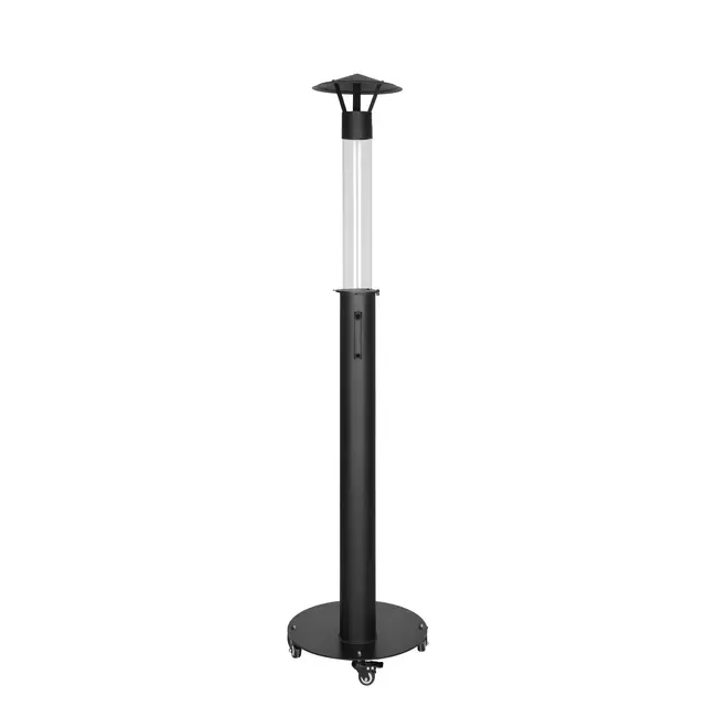 P07 HeatRocket poêle à granulés avec roues Quality Heating 5,0kw