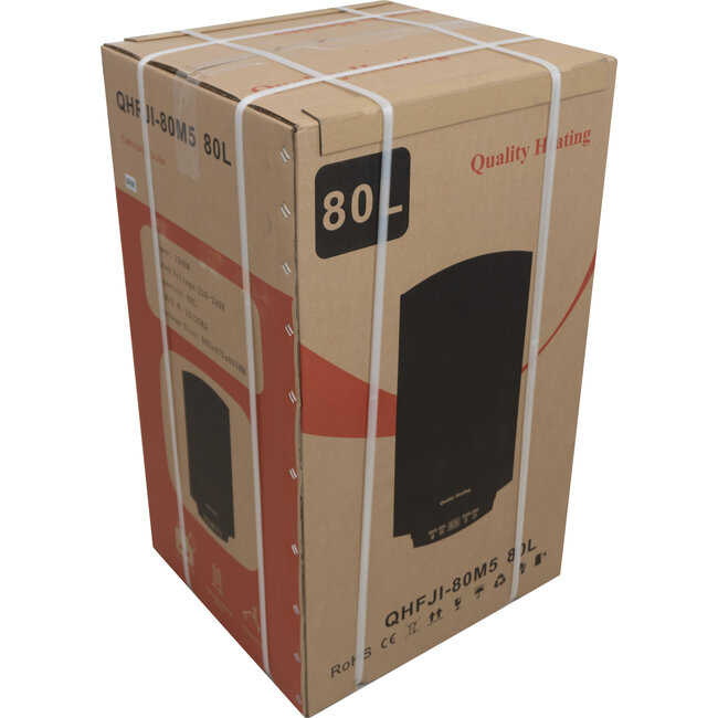 Chauffe-eau électrique à double réservoir QH V2 de 80 litres avec commande numérique