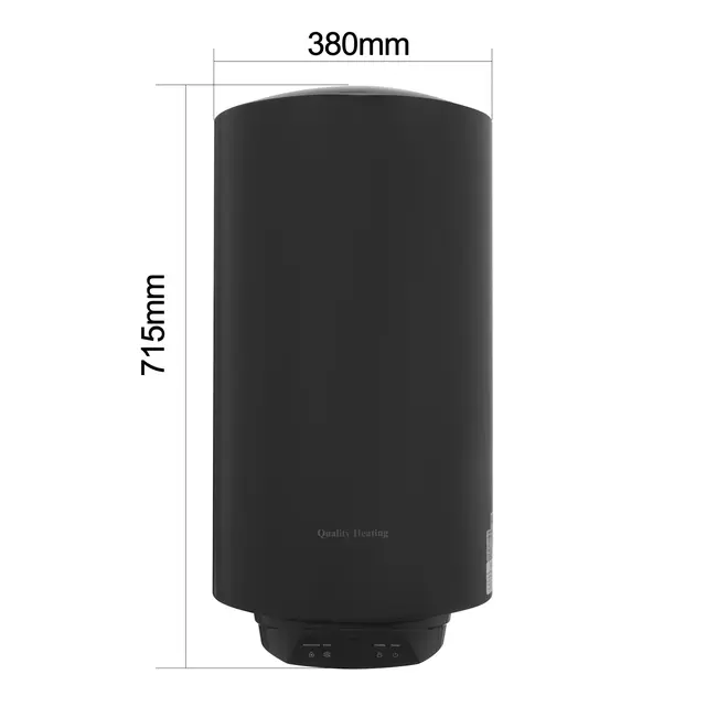 Chauffe-eau électrique double réservoir QH V2 50 litres avec commande numérique