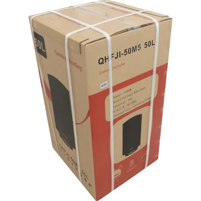 50 Liter QH V2 dual tank elektrische boiler met digitale bediening