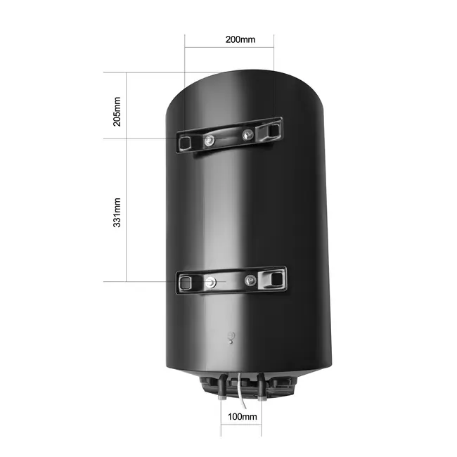 80 Liter QH V2 dual tank elektrische boiler met digitale bediening
