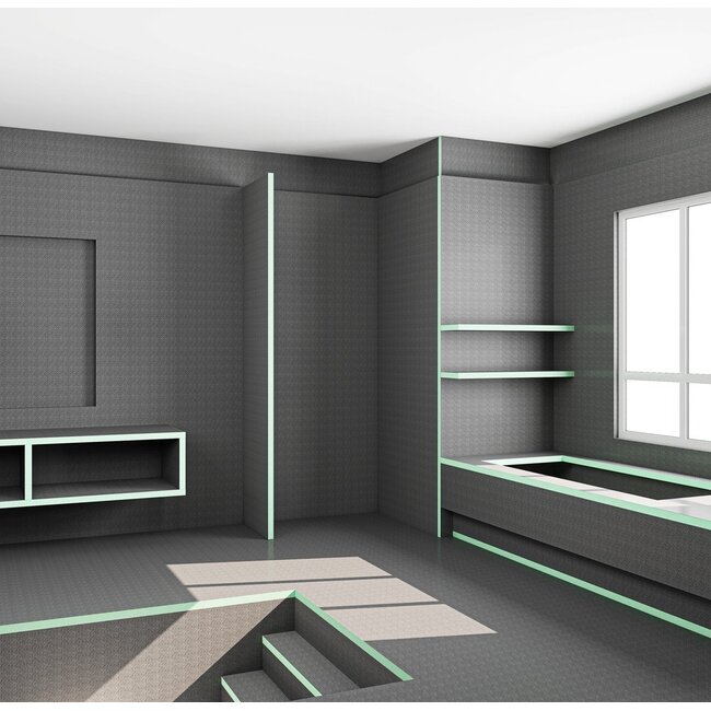 Isolatie plaat (Tegels) Hardfoam ISO64 6, 10 en 20mm
