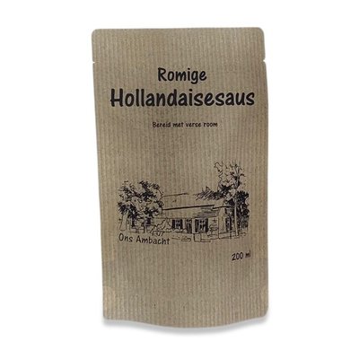 Ambachtelijk Hollandaise saus.